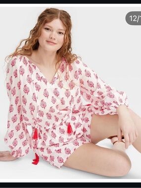 Roller Rabbit Target Banquet Boho Matching SET Size large NEW